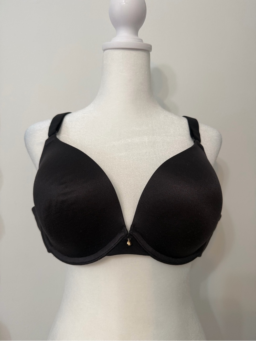 Cacique Black Push-Up T-Shirt Bra